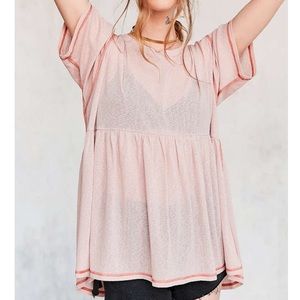 Kimchi blue peplum tee​